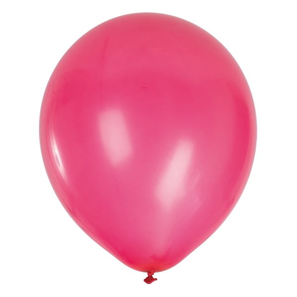 Ballong Rosa/Röd Fuchsia 10-pack Latex Pink