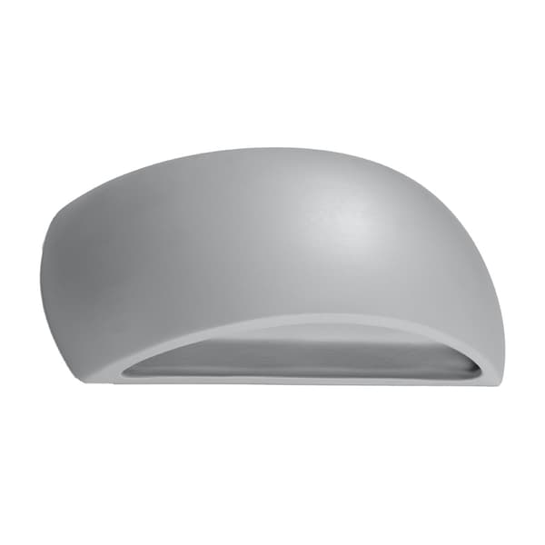 Vägglampa keramisk PONTIUS grå Grey