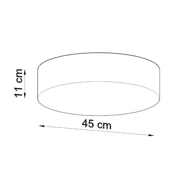 Taklampa ARENA 45 vit White