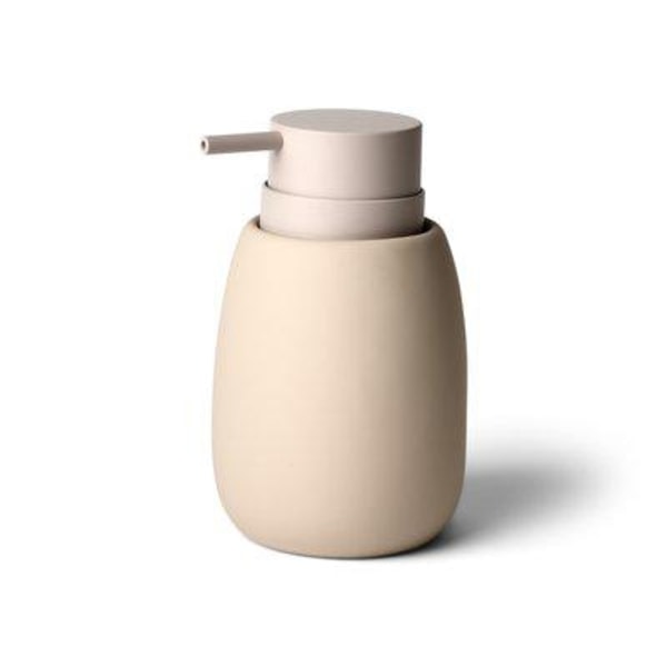 Såpepumpe Beige Keramikk 14 cm Beige