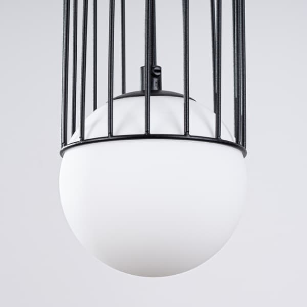 Pendellampa BRINA 1 svart Black