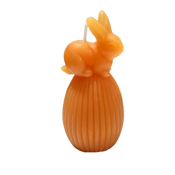 Ljus Påskhare Ägg Orange Orange