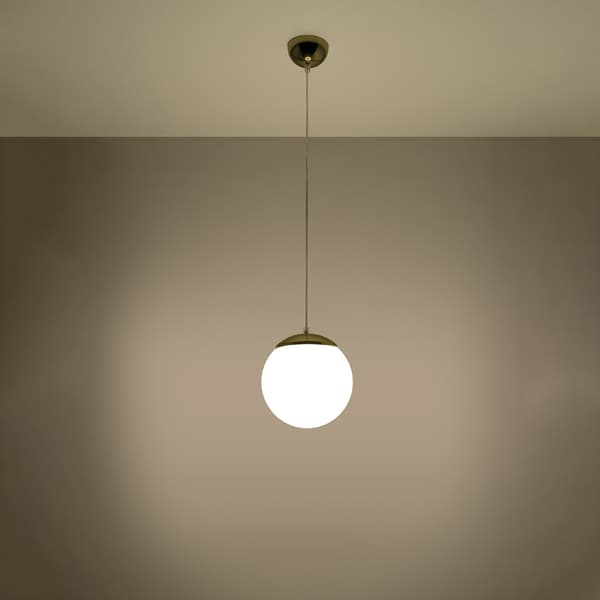 Pendel lampa UGO 20 gyllene White