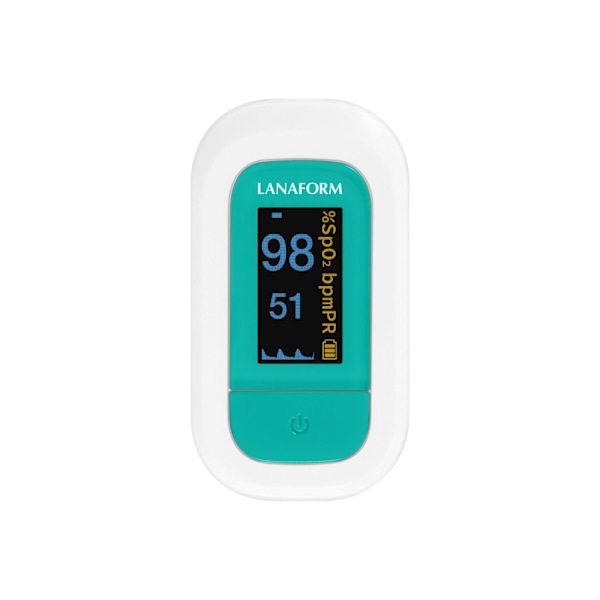 Lanaform PO-110 Pulsoximeter – Mät Syresättning & Puls Med Precision Multicolor
