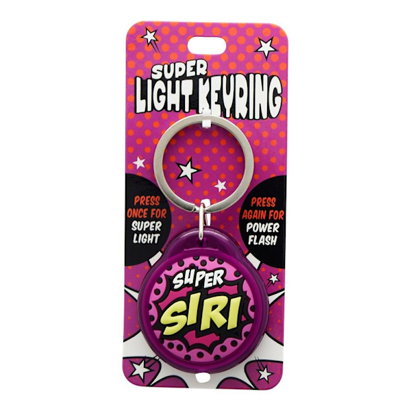 Nyckelring SIRI Super Light Keyring multifärg