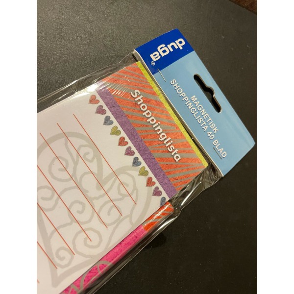 Magnetblock med penna 3-PACK magnet block 24x7cm Multicolor one size