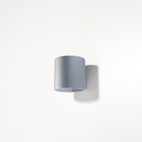 Vägglampa ORBIS 1 grå Grey