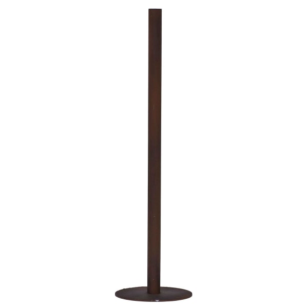 Ljusstake Golv Smide Rost 55 cm Brun