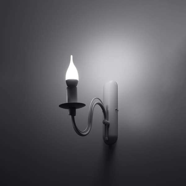 Vägglampa MINERWA vit White