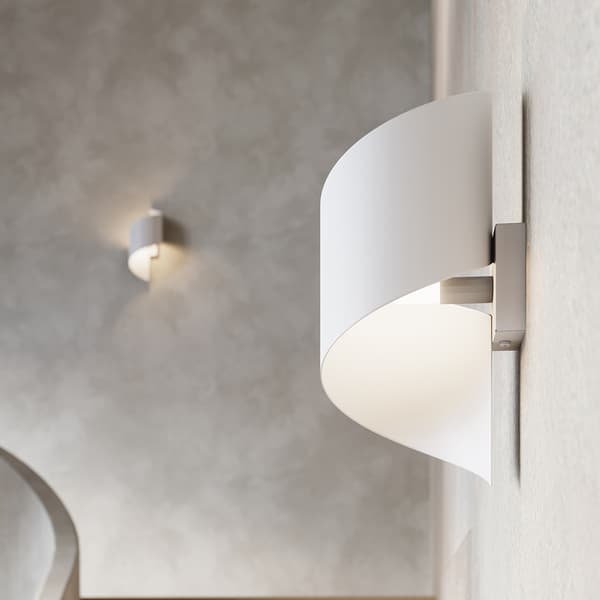 Vägglampa TALASSA vit White