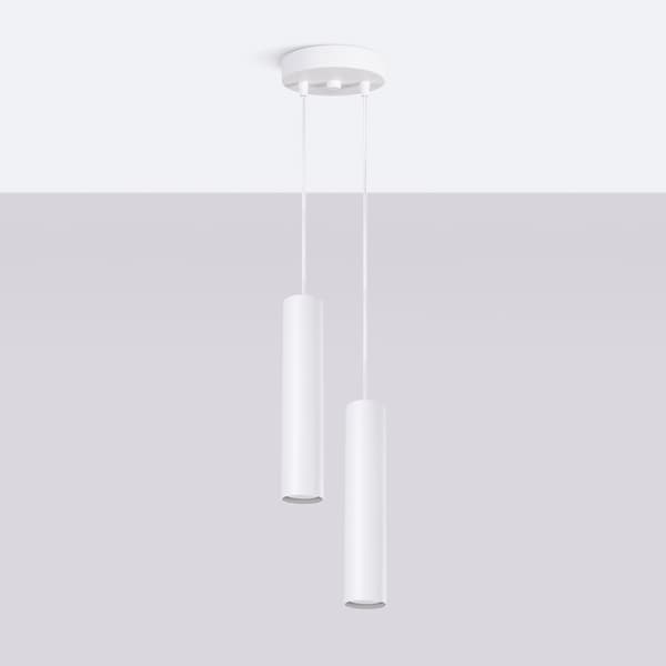 Taklampa LAGOS 2P vit White