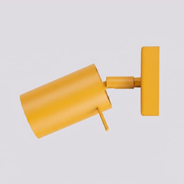 Vägglampa RING gul Yellow