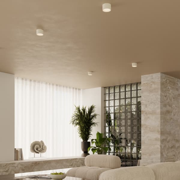 Taklampa MODO 2 beige Gx53 Beige