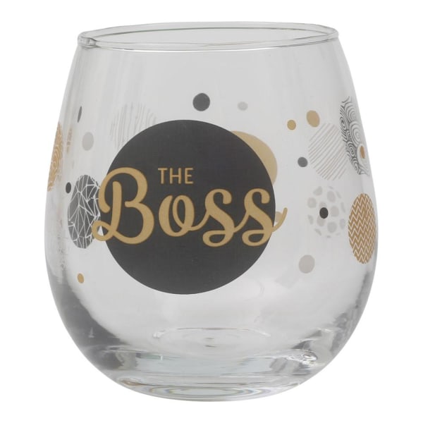 Cheers Glas "The Boss" Dricksglas Transparent