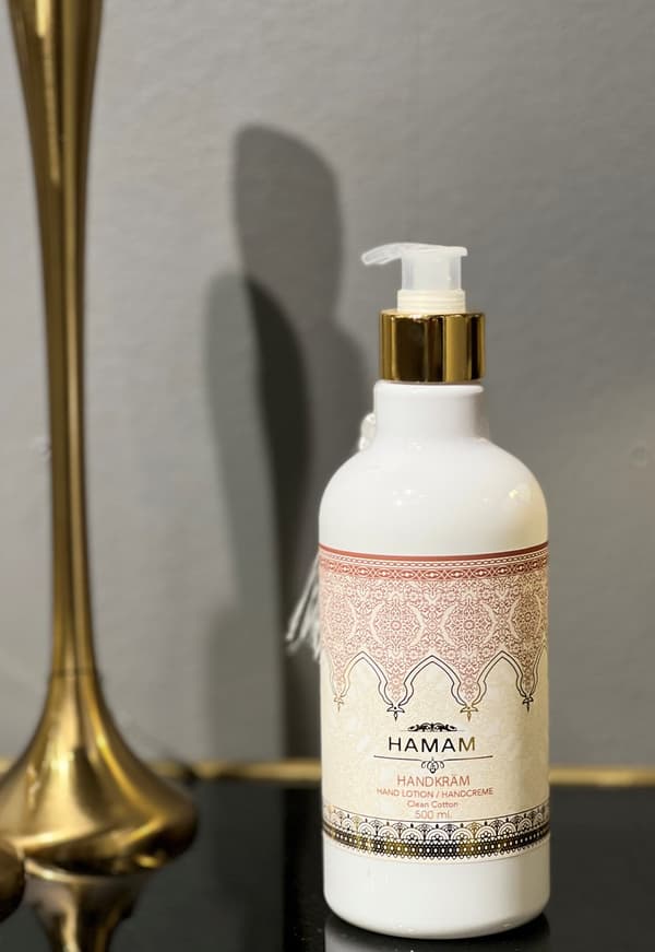 Håndlotion med pumpeflaske Clean Cotton 500ml White