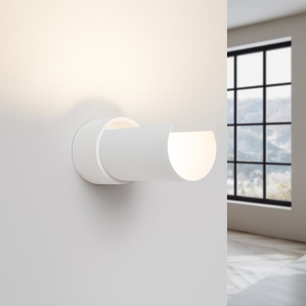 Vägglampa FLASH vit White