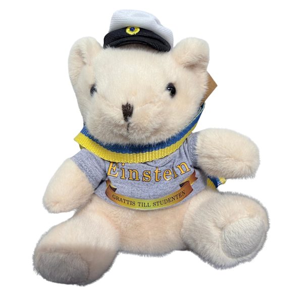 Student Nalle Beige "Einstein" 15 cm Beige one size