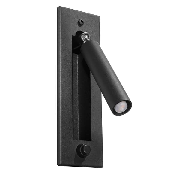 Vägglampa ENIF svart Svart