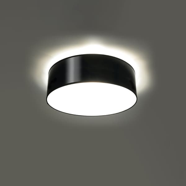Taklampa ARENA svart Black