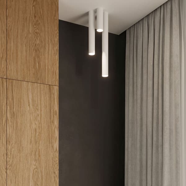 Taklampa LAGOS 40 vit White