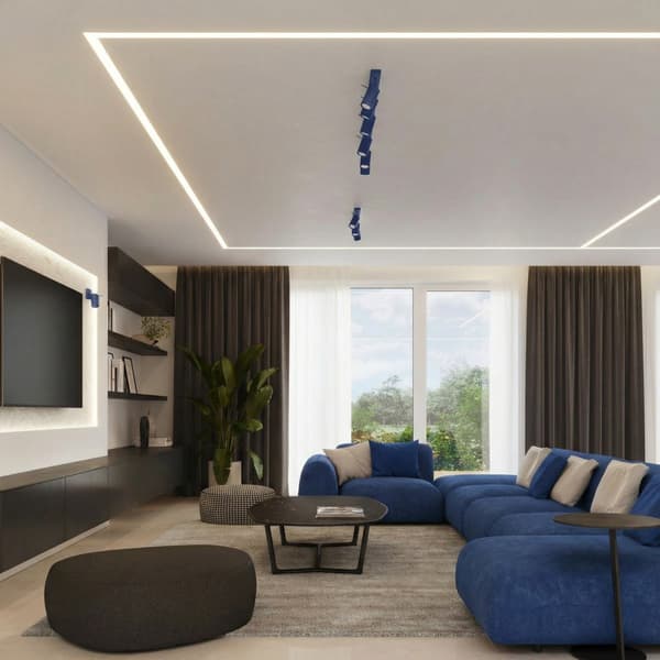 Vägglampa RING ultramarinblå ultramarine