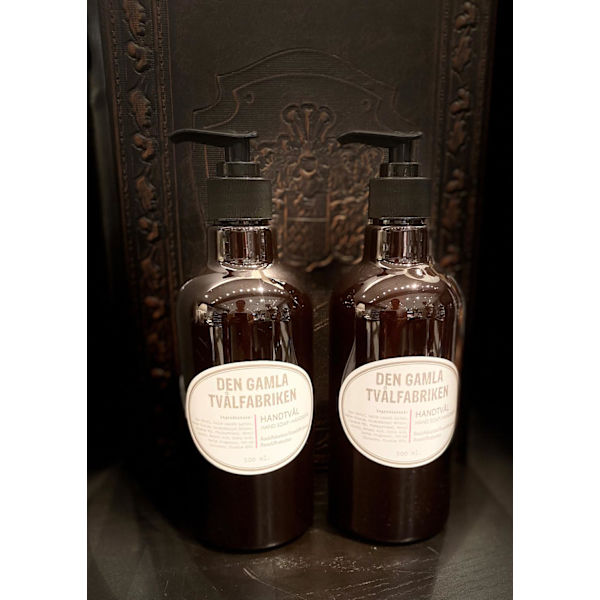 Sæbe med pumpe Rose / Rabarber 500 ml Multicolor