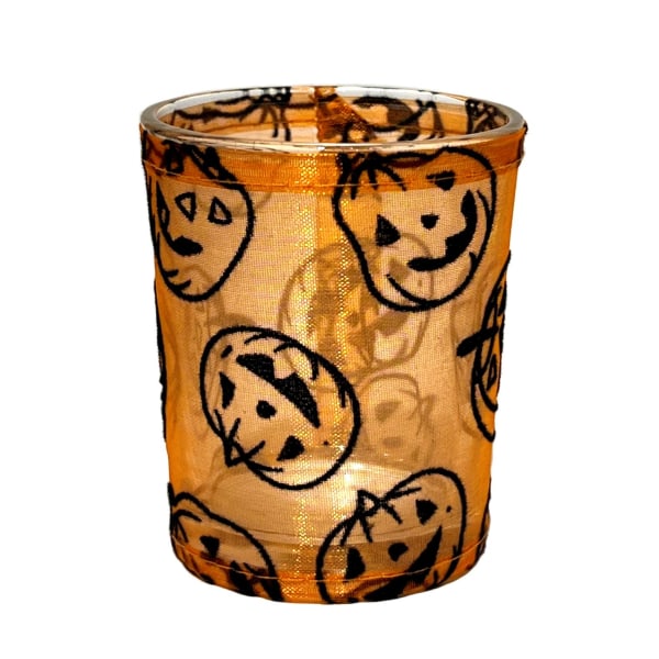 Lysholder Halloween 3-pack gresskar Orange