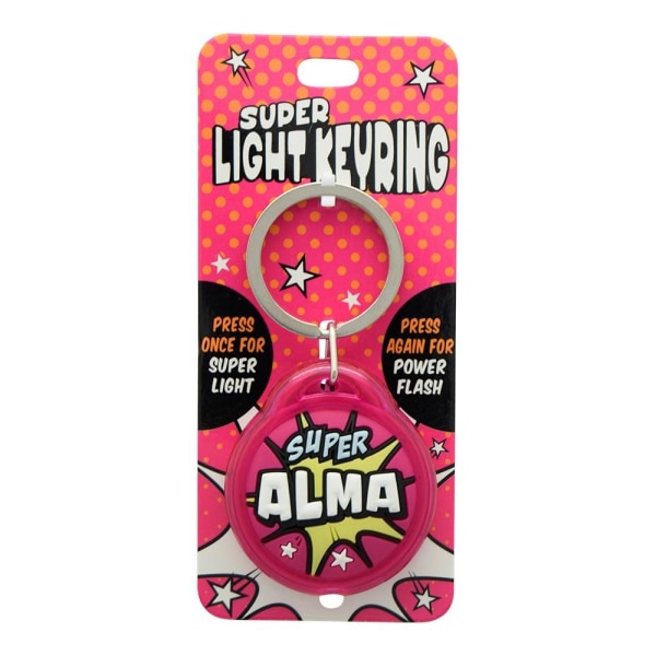 Nøglering ALMA Super Light Nøglering Multicolor