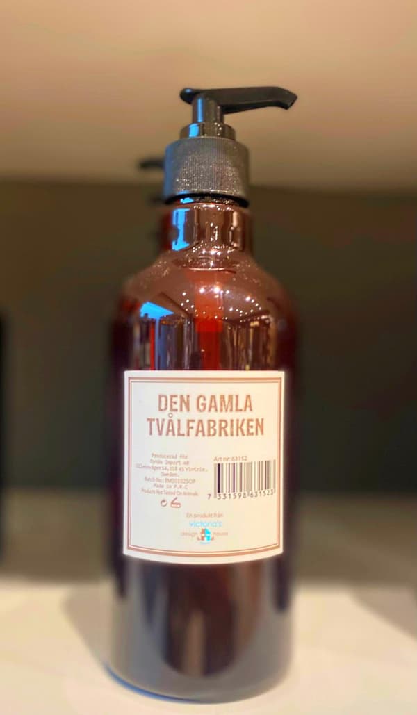 Saippua pumpulla sitruunaruoho sitruunaruoho 500ml Brown