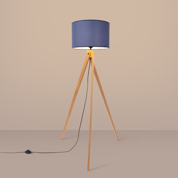 Golvlampa NATT marinblå Multicolor
