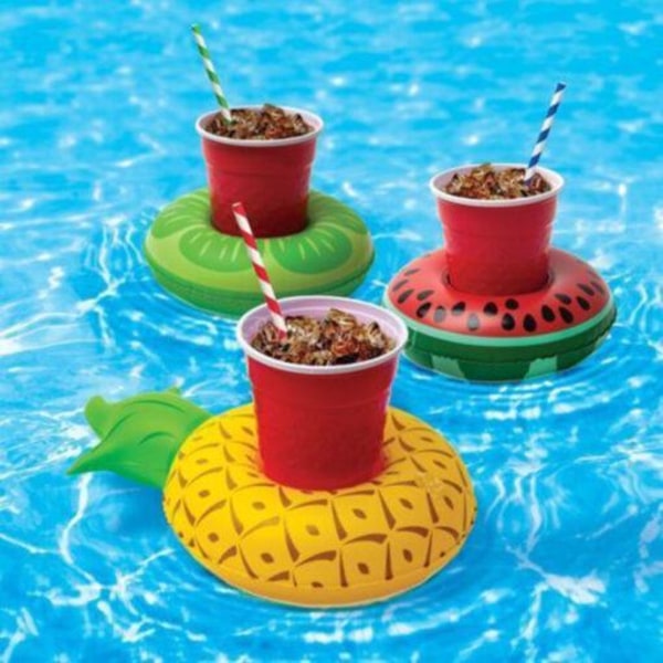 Vattenmelon Burkhållare Pool 3-pack Grön