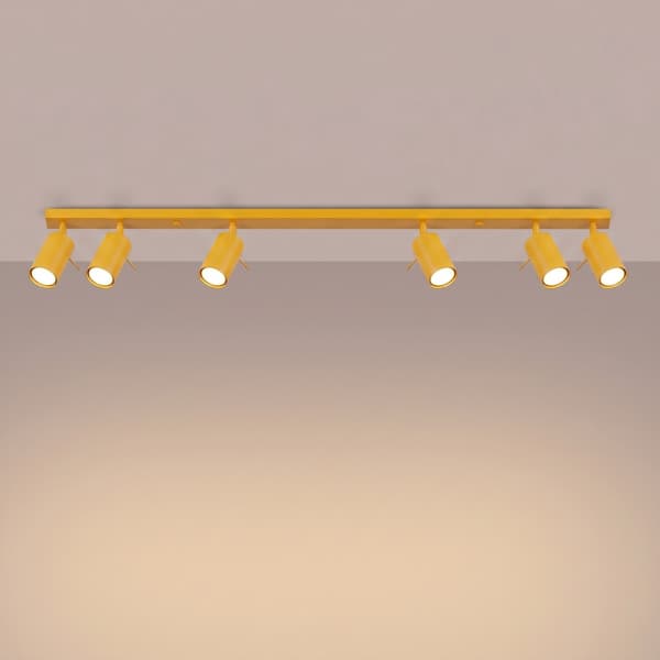 Taklampa RING 6L gul Yellow