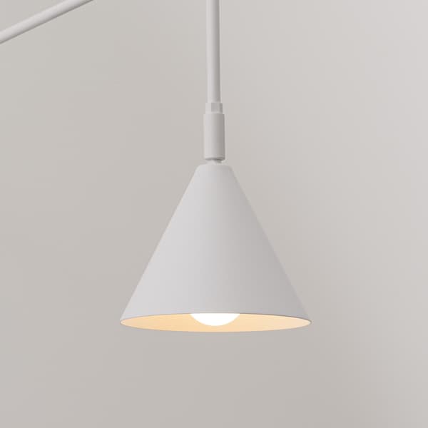 Vägglampa NOX vit White
