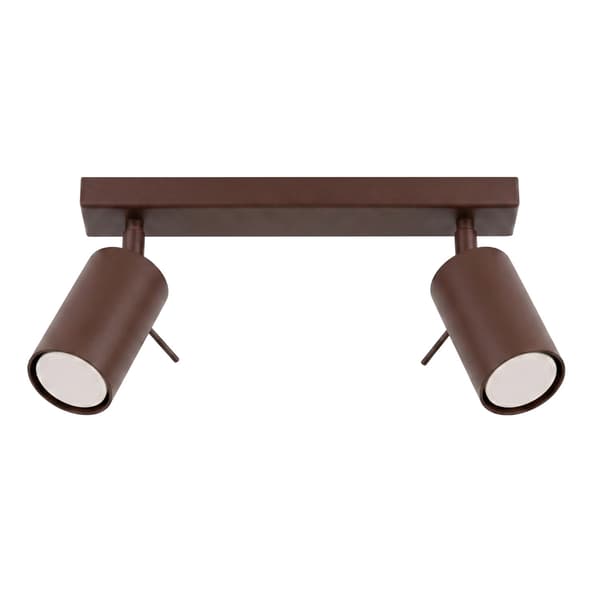 Taklampa RING 2 brun Brun