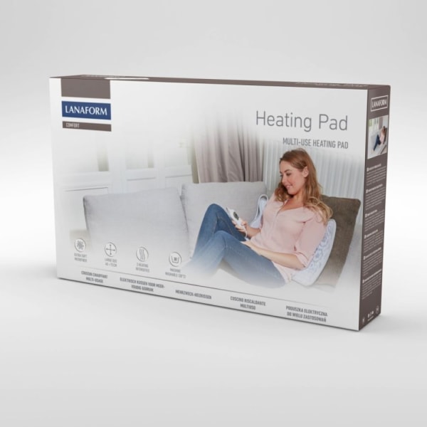 Elektrisk värmedyna HEATING PAD Lanaform Multicolor