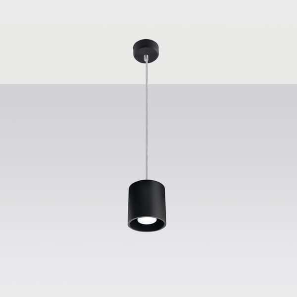 Hängande lampa ORBIS 1 svart Black