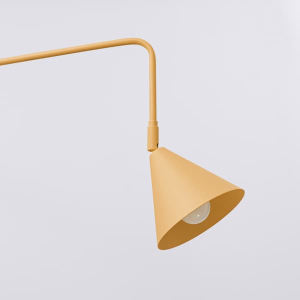 Vägglampa NOX guld Gold