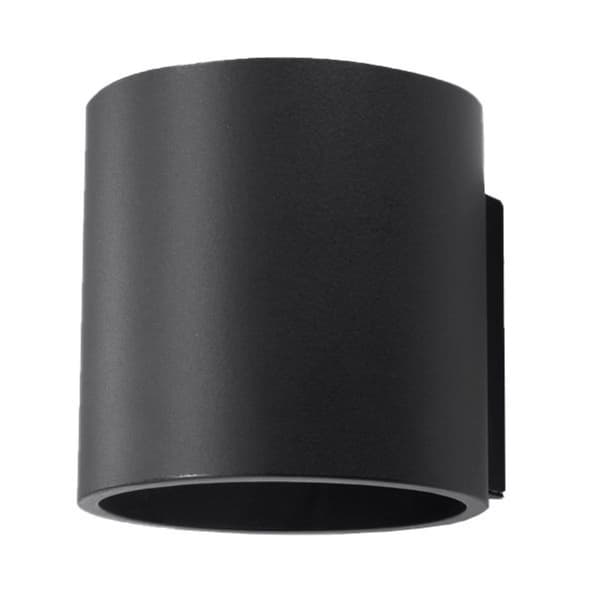 Vägglampa ORBIS 1 svart Svart