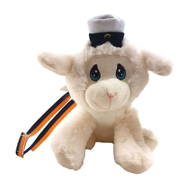 Lamm Student 15 cm Vit