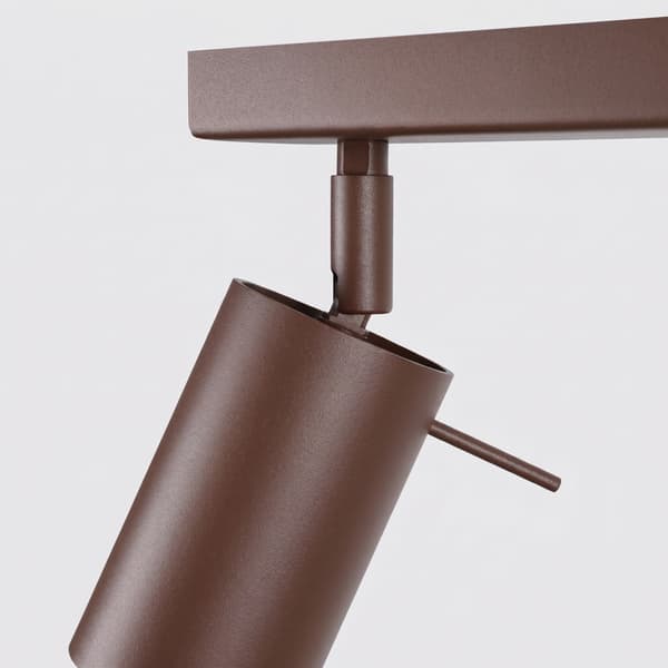 Taklampa RING 3L brun Brown