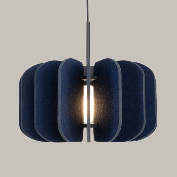 Pendellampa MULA 45 marinblå Multicolor