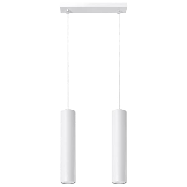 Pendel lampa LAGOS 2 vit Vit