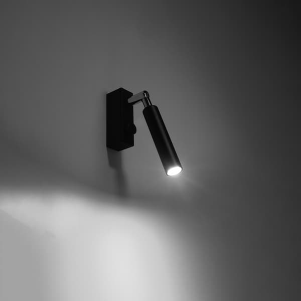 Vägglampa EYETECH 1 svart Black