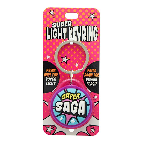 Nyckelring SAGA  Super Light Keyring multifärg