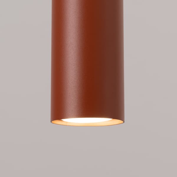 Taklampa LAGOS 3L röd ockra Red