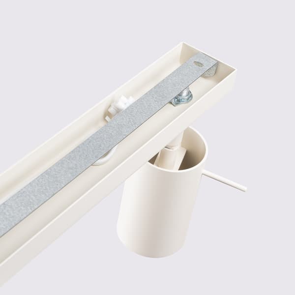 Taklampa RING 4L beige Beige