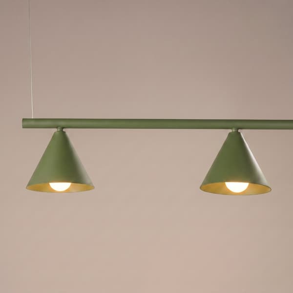Ljuskrona NOX 4L olivgrön Green