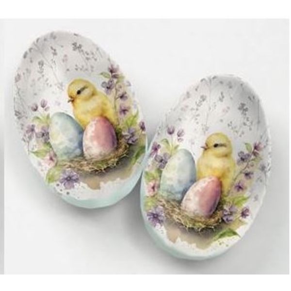 Påskägg Kycklingar 15 cm Papp Multicolor