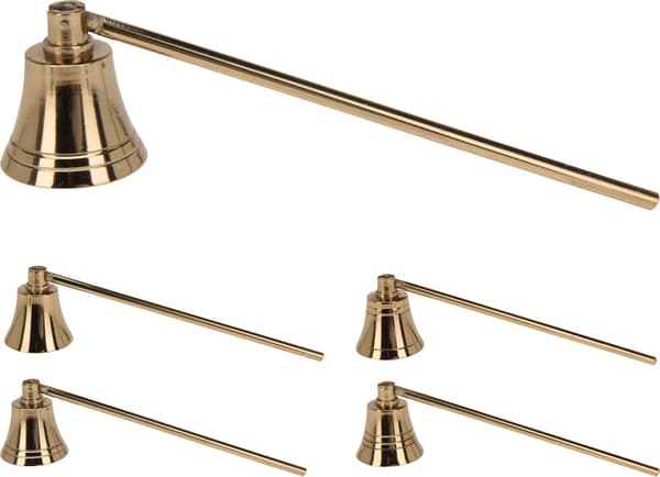 Ljussläckare Guldfärgad 23 cm Gold