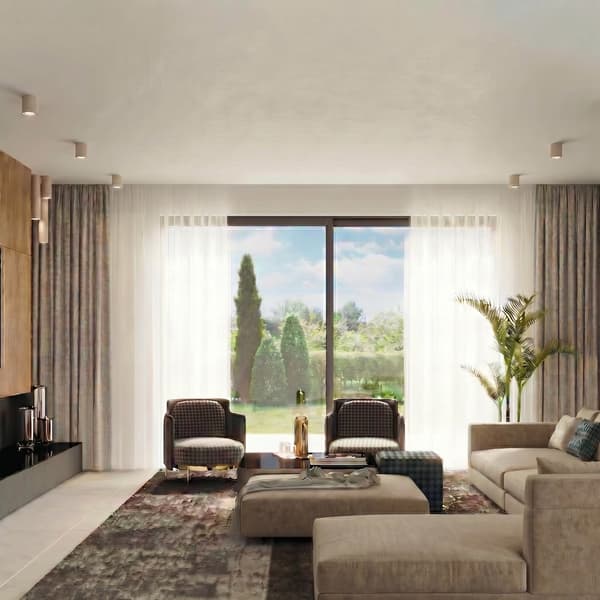 Taklampa LAGOS 10 beige Beige